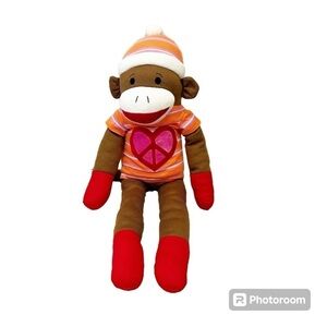 Oversized Peace Sock Monkey Official Sock Monkey Bundle and Save!